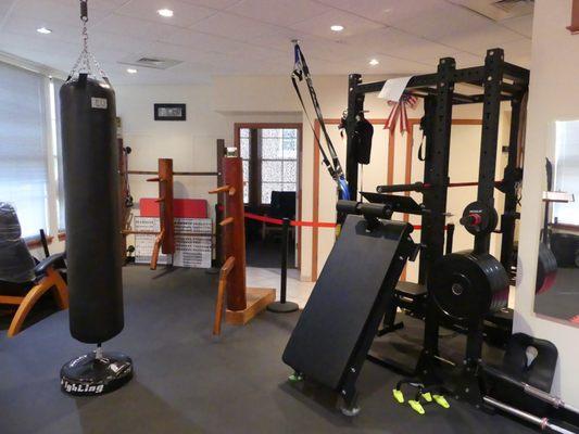 Wing Chun Kung Fu Wooden Dummy training area