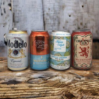 Craft beer can candles