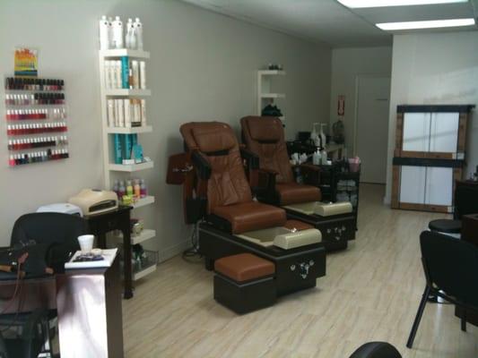 Our Brand New Shiatsu Massage Pedicure Chairs