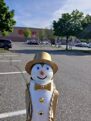 Penguin stopped  by Target