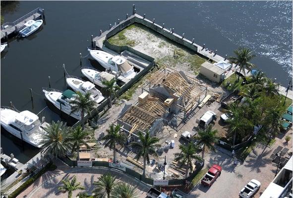 Boynton Harbor:  Roof Framing