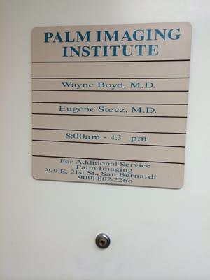 Palm Imaging Institute