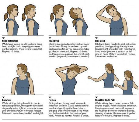 Stretches & Exercises for better posture