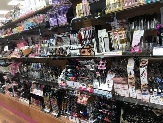 Cosmetics aisle