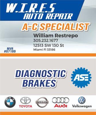 WIRES Auto Repair Inc