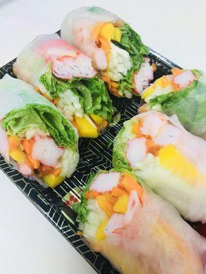 Yummy spring rolls