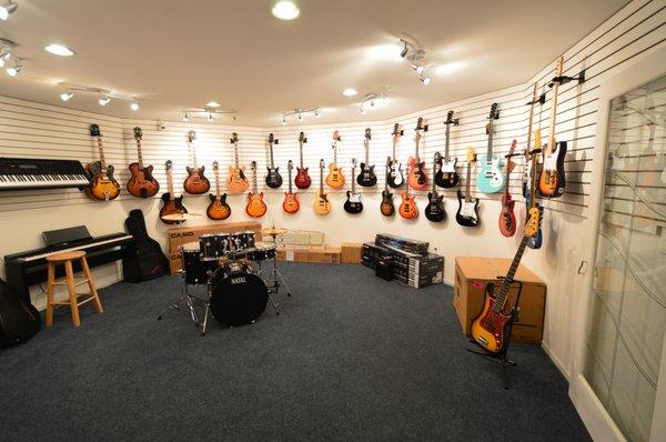 Showroom at Nexus Art And Music Center.