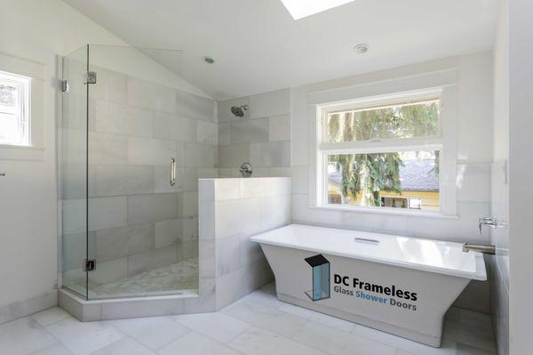 Dc Frameless Glass Shower Doors