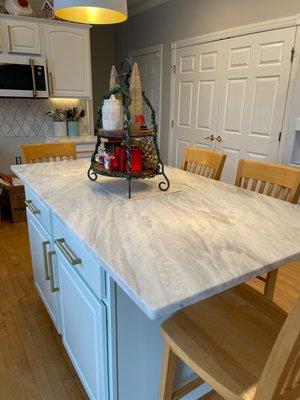 Beautiful marble counters from Buffalo Granite& Marble!