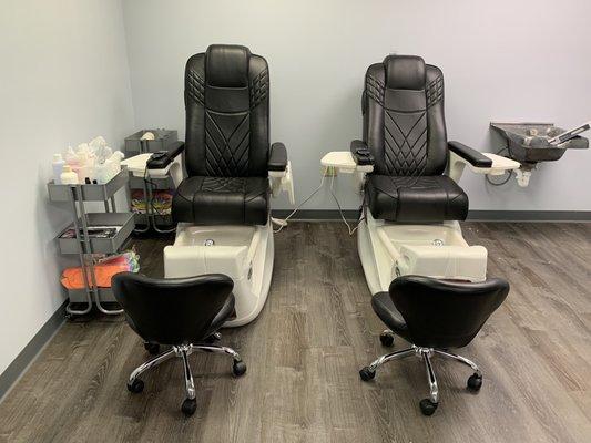 Pedicure area