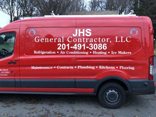 Custom truck/Van lettering