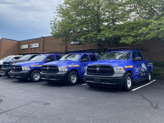 Commercial Fleet Vehicle Wrap