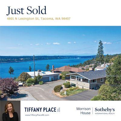 North Tacoma home sold by Tiffany Place, realtor at Morrison House Sotheby's International Realty.