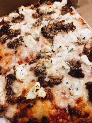 Meatball Ricotta Pizza