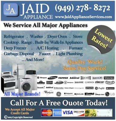 Free quotes by phone!