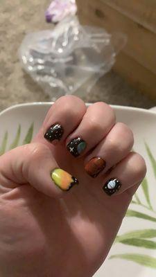 Solar system acrylic set