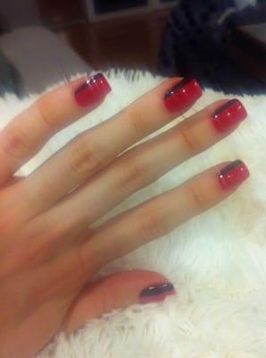 Love my ski inspired nails!!!