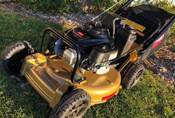 Our 50th year "Golden Aniversary" Toro mower