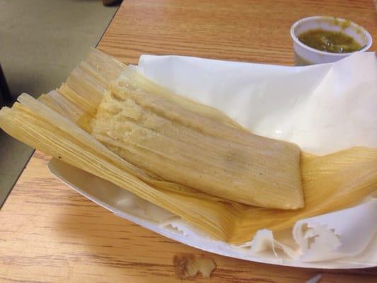 Pollo tamale.