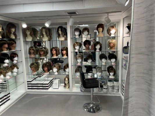 Wig selection