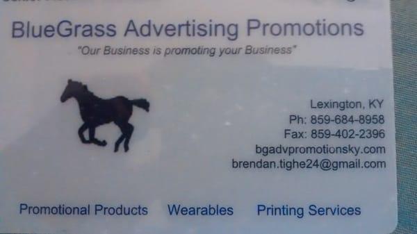 BlueGrass Advertising Promotions