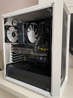 PC assembling and cable management