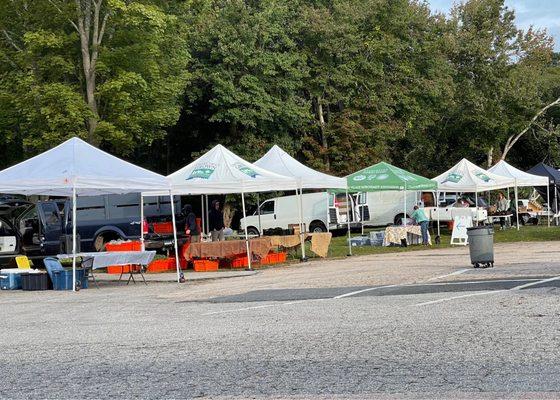 Getting ready for another Saturday farmer's market