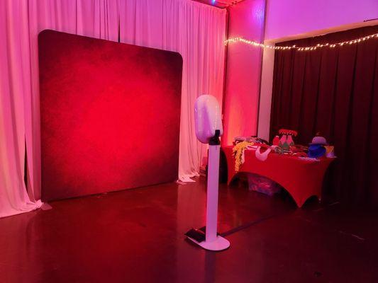 Christmas corporate photo booth