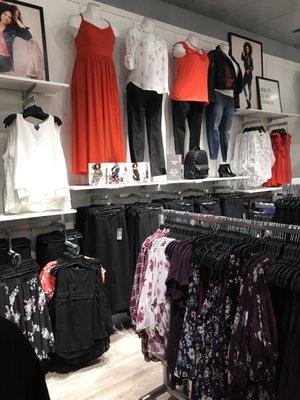 store selection of wonderful clothing items and sizes.