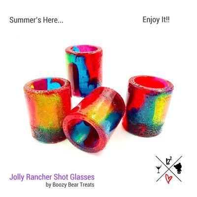 Jolly Rancher Shot Glasses - Set of 4 for $15