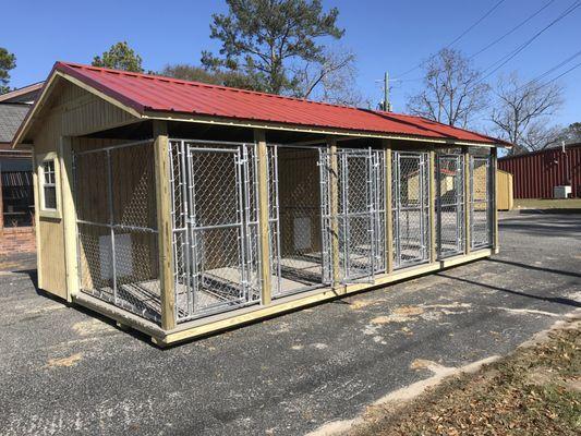 6 Run Dog Kennel