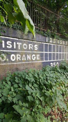 Old scoreboard