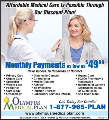 Olympus Medical Plan