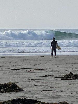 Ready to paddle out