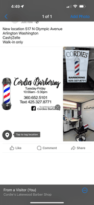 Cordie's Barbering