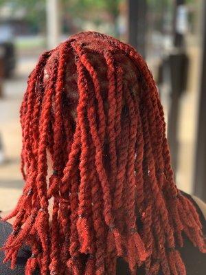 Color, retwist and double strand twist