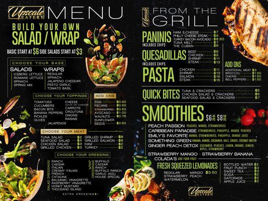 View our menu