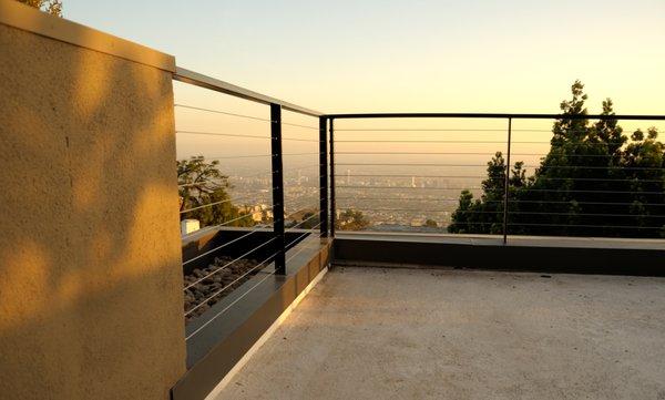 View from Hollywood Hills Remodel.