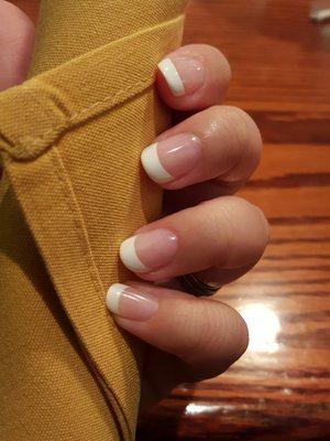 French gel mani