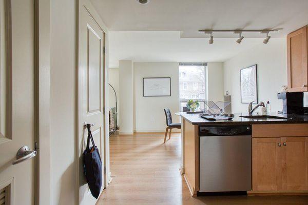 Kitchen and dining area