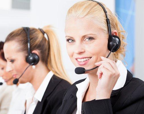 All calls answered live by our professional receptionists.