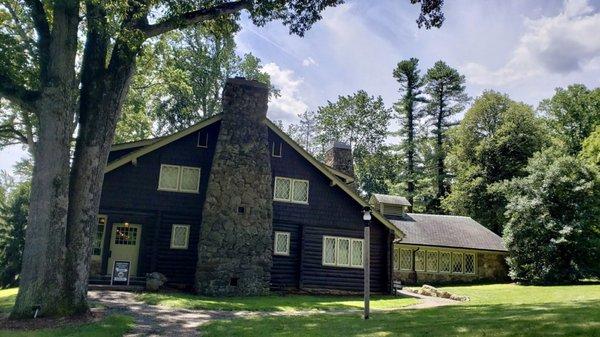 The Stickley Estate as seen from the side view.