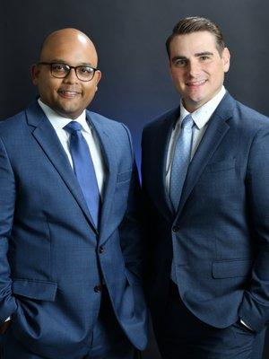 Dr. Jamil Hossain and Dr. Jeffrey Mitchell