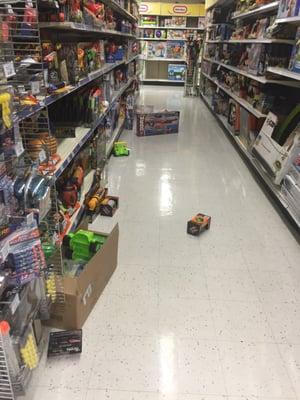 Maybe the messiest Toys r us ever