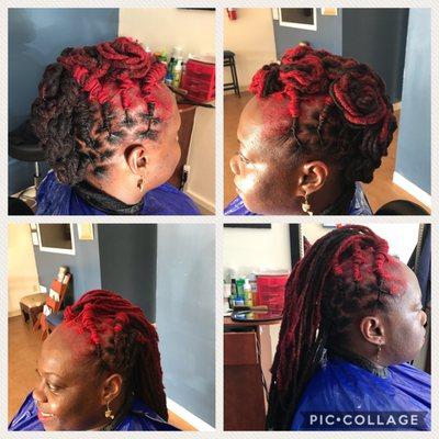 Traditional Loc Maintenance/Color/Style