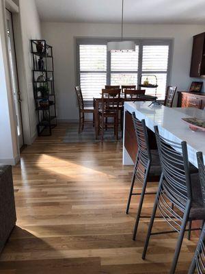 Shelving and bar stools