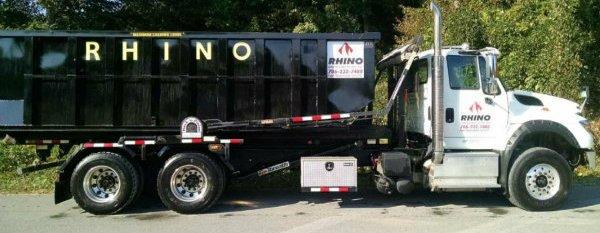 Rhino Dumpster on the move!