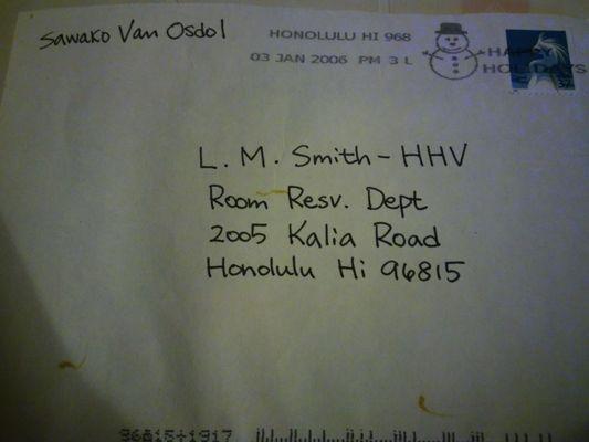 Char Group Resv of HHV, "You got mail"