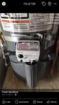 Water heater repair