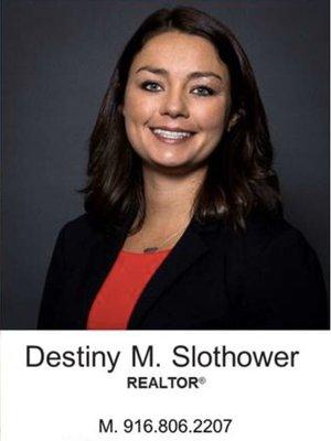 Destiny Slothower, Realtor